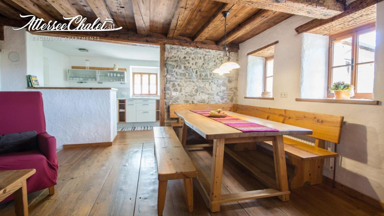 Attersee-Chalet Angermann Familie Spalt Steinbach am Attersee Dış mekan fotoğraf