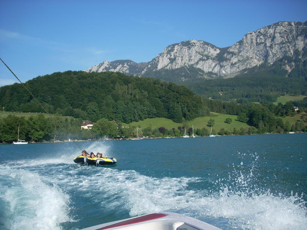 Attersee-Chalet Angermann Familie Spalt Daire Steinbach am Attersee Dış mekan fotoğraf