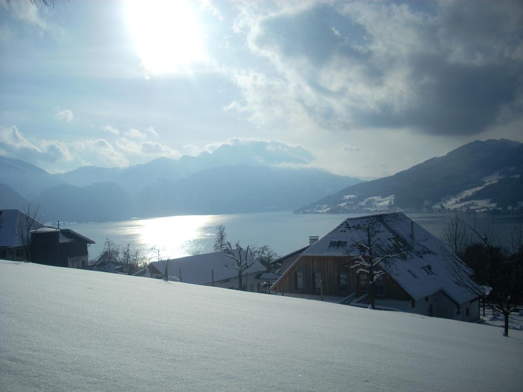 Attersee-Chalet Angermann Familie Spalt Daire Steinbach am Attersee Dış mekan fotoğraf