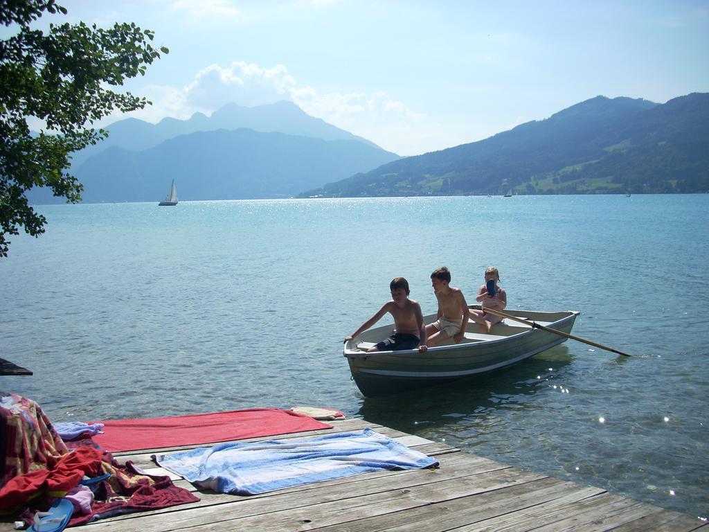 Attersee-Chalet Angermann Familie Spalt Daire Steinbach am Attersee Dış mekan fotoğraf